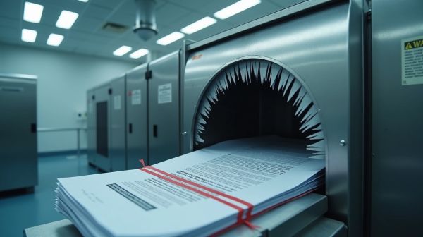 Choisir un destructeur de documents HSM pour votre sécurité